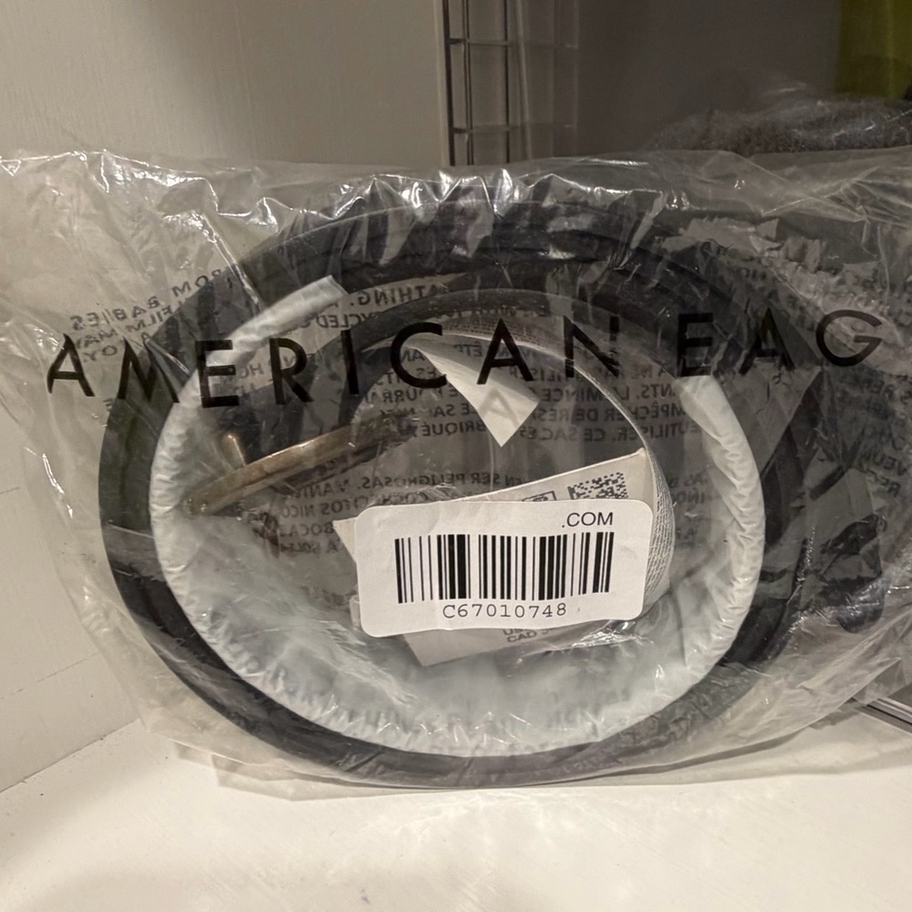 American Eagle 🦅 Oval buckle Leather Belt - Picture 6 of 6